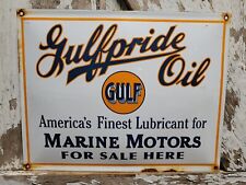 Vintage gulf porcelain for sale  Shavertown