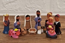 Vintage mexican nativity for sale  Stapleton