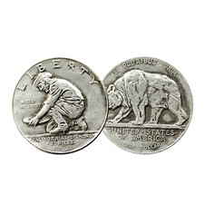 Antigua plata de Estados Unidos rara coleccionable medio antigua cultura histórica americana segunda mano  Embacar hacia Mexico