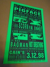 Rare pigface tour for sale  Denver