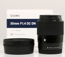 Sigma 30mm bjektiv gebraucht kaufen  Berlin