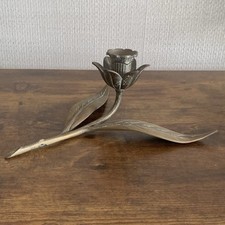 Candlestick solid brass for sale  SKEGNESS