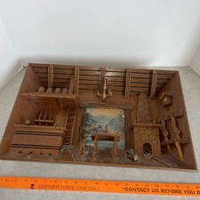 Vtg hand carved for sale  Monticello