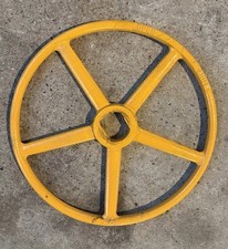 Rueda de mano 18" maquinaria industrial manija válvula vapor punk Steampunk segunda mano  Embacar hacia Mexico