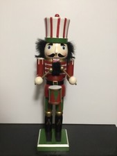 Quebra-Nozes de Natal Dia Patriótico Vintage 13 Polegadas Baterista Menino comprar usado  Enviando para Brazil