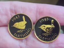 Vintage enamelled farthing for sale  BIRMINGHAM