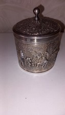 Vintage versilberter teebehäl gebraucht kaufen  Alsdorf