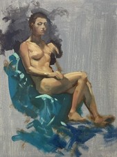 Vintage impressionist figure for sale  Sarasota