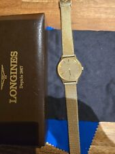 Vintage longines gold for sale  BRIXHAM