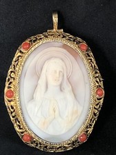 Ciondolo spilla cameo usato  Torre del Greco