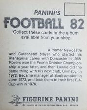 Panini football stickers for sale  EPSOM