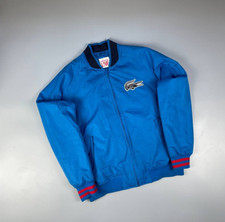 Jaqueta bombardeiro Lacoste Live com zíper e logotipo de crocodilo grande azul masculina tamanho 50 comprar usado  Enviando para Brazil