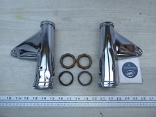 1972 Honda CB500 Four H12759) conjunto de montagens de farol dianteiro cromado orelhas garfo  comprar usado  Enviando para Brazil