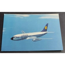 Cartolina lufthansa b737 usato  Alessandria