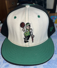 Boné Boston Celtics New Era 59FIFTY NBA original ajustado tamanho 8 comprar usado  Enviando para Brazil