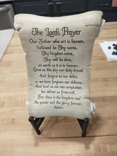 Decoração de mesa The Lords Prayer resina pergaminho decoração para casa 7 x 2,5 x 11 polegadas comprar usado  Enviando para Brazil