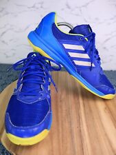 Adidas MULTIDO ESSENTIAL Zapatos de Balonmano Interior Azul Con Cordones EE. UU. Talla 11 ART AQ6275!! segunda mano  Embacar hacia Argentina