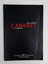 Programmheft musical cabaret gebraucht kaufen  Köln