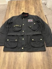Mens black barbour for sale  BEDFORD