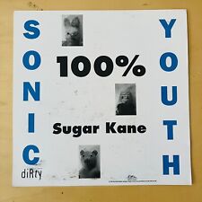 De colección Sonic Youth Group 1992 Sucio Promo Cartón Tienda de discos Póster Anuncio Geffen segunda mano  Embacar hacia Mexico