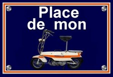 Plaque place motobecane d'occasion  Paris I
