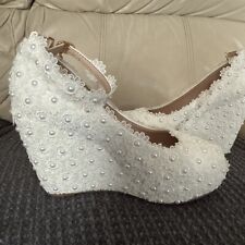 Bridal shoes for sale  CONWY