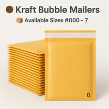 Sizes kraft bubble for sale  Burbank