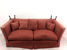 Sofa seater red for sale  BRISTOL