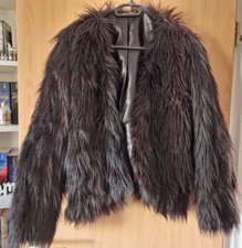 Jacke kunstfell gothic gebraucht kaufen  Gammertingen