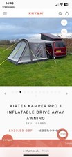 Khyam airtek kamper for sale  AXMINSTER
