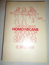 Burkert homo necans usato  Mandello del Lario