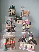 Winter christmas village for sale  WALSALL