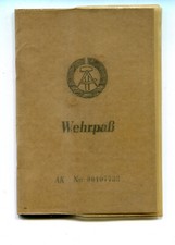 Nva wehrpaß 1966 gebraucht kaufen  Dresden