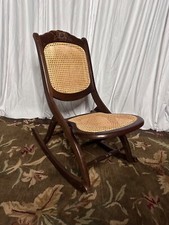 Vintage wooden rattan for sale  Saint Charles