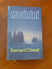 Livre miséréré bernard d'occasion  Sancerre