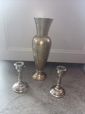 Metall vase silber gebraucht kaufen  Eberswalde