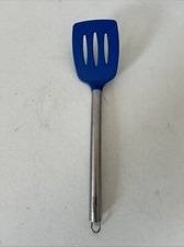 Espátula panqueca cabo de aço inoxidável com fenda de silicone resistente a riscos, usado comprar usado  Enviando para Brazil