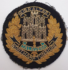 Northamptonshire regiment vint for sale  PRESTON