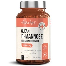 Cápsulas de manose D 1500mg 180 cápsulas veganas de alta resistência - suporte para bexiga UTI, usado comprar usado  Enviando para Brazil