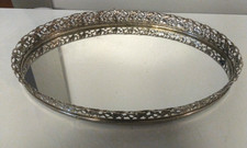 Vintage oval mirrored for sale  Walton