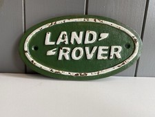 Land rover sign for sale  BRADFORD