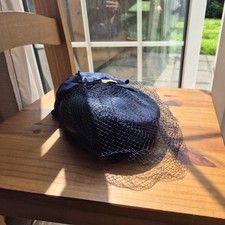 Vintage navy hat for sale  BLYTH