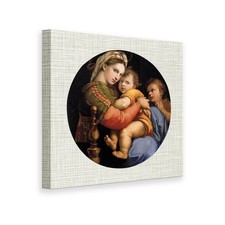 Riproduzione tela madonna usato  Sava