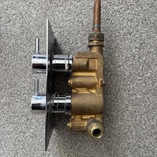 Twin concealed shower for sale  BRIGHTON
