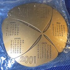 Médaille calendrier 2001 d'occasion  Senlis