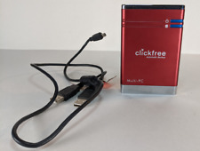 Disco rígido Clickfree backup automático multi-PC HD225 250 GB com cabo, usado comprar usado  Enviando para Brazil
