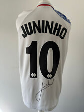 Camisa Middlesbrough Away assinada JUNINHO PAULISTA original 96/97 - PROVA/CERTIFICADO DE AUTENTICIDADE comprar usado  Enviando para Brazil