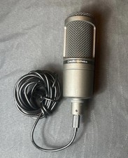 Microfone Audio-Technica AT2020 preto condensador cardioide estúdio USB testado comprar usado  Enviando para Brazil