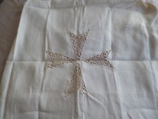 Maltese linen tablecloth for sale  TAIN
