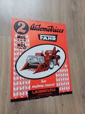 Prospectus tracteur moissonneu d'occasion  Lys-lez-Lannoy